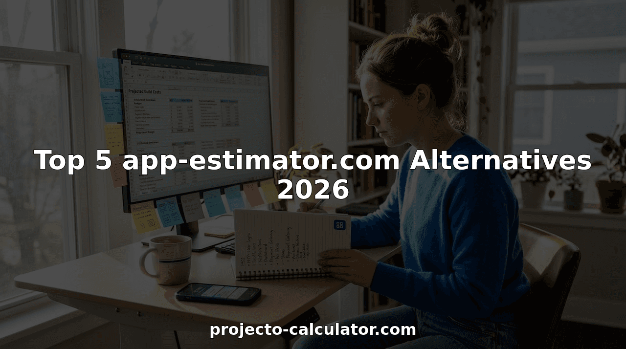 Top 5 app-estimator.com Alternatives 2026